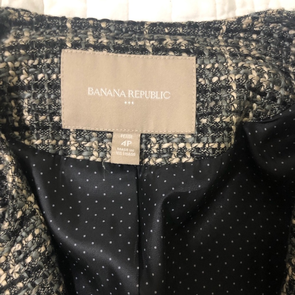 Banana Republic Tweed Blazer - Picture 3 of 4